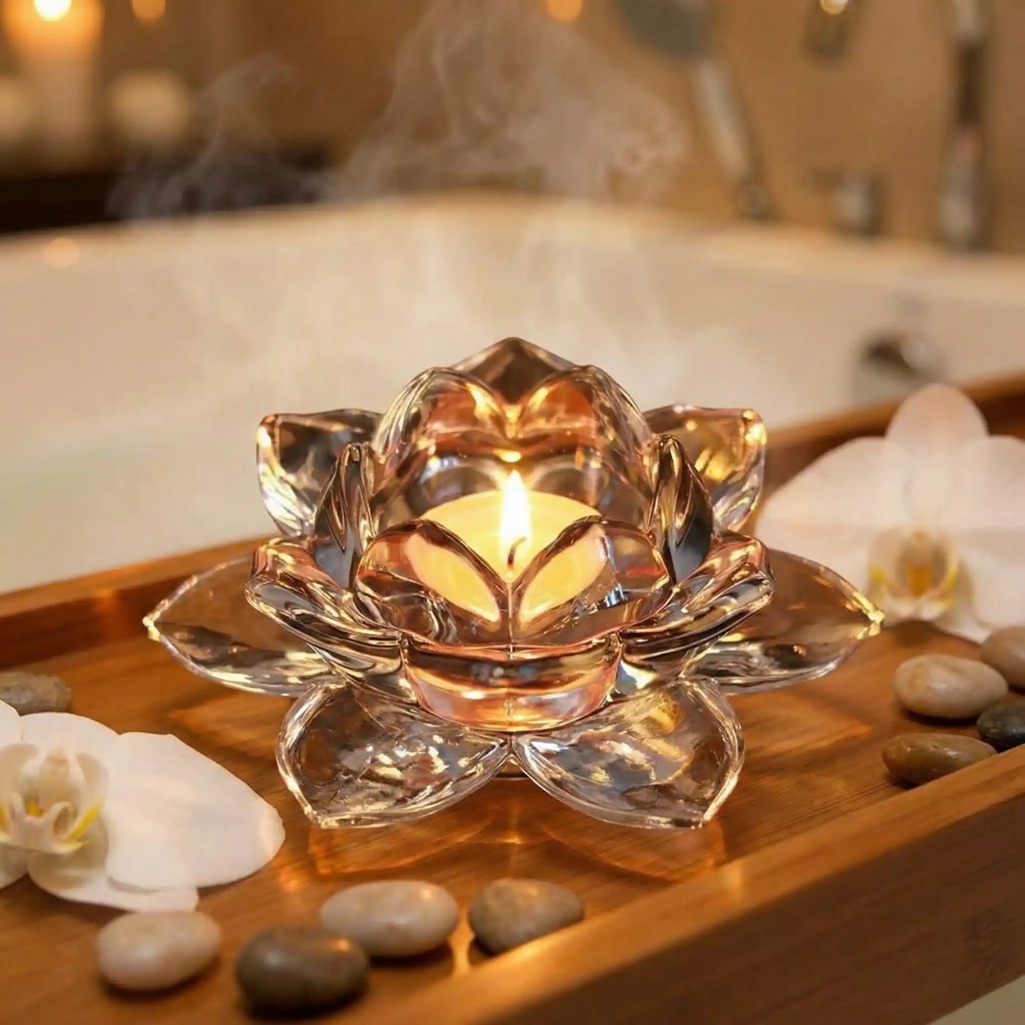 Elegant Glass Tealight
