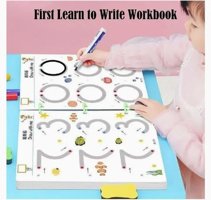 Reusable pen control workbook