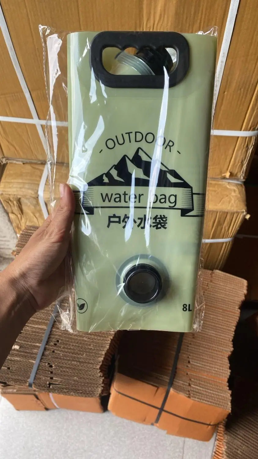 8l large capacity camping water bag