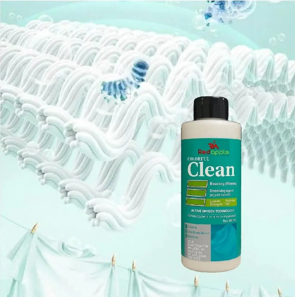 Colorful clean laundry detergent (pack of 2)