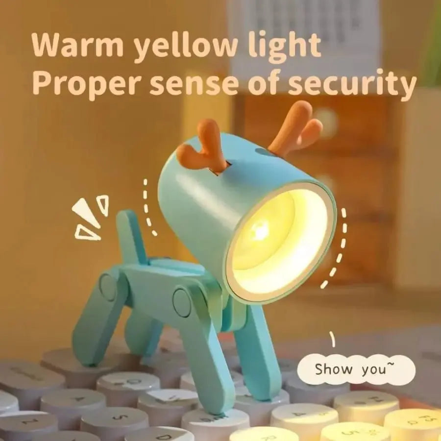 Mini deer shape led desk lamp