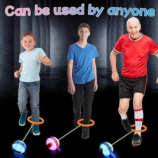 Skip ball ankle toy – bouncing fitness game