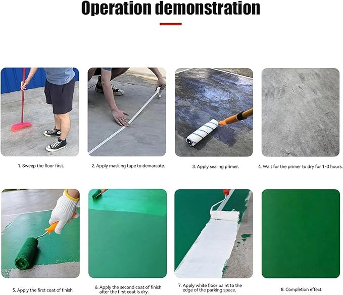 Anti-slip road marking paint