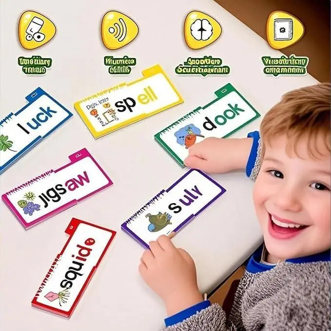 30 rhyming words learning flipbook