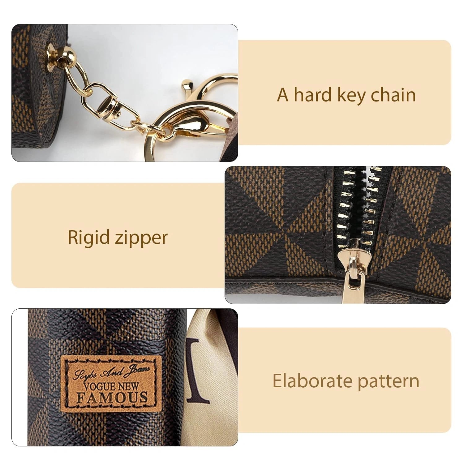 Mini lipstick case keychain – for women