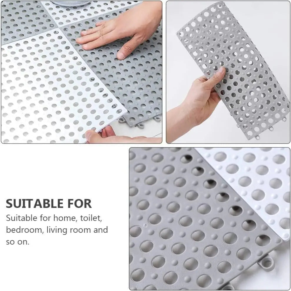 Anti slip bathroom tile mat – pack of 4