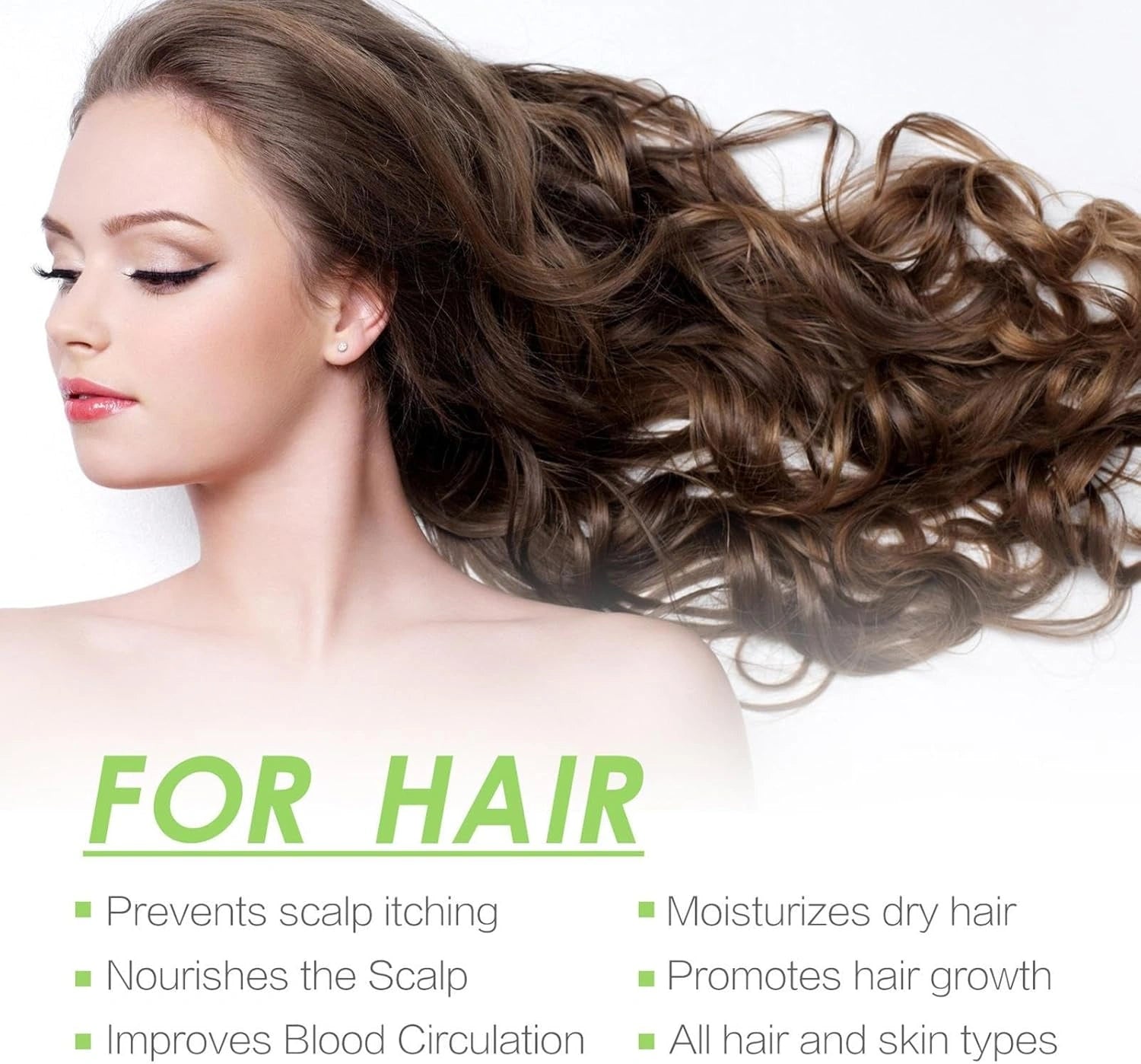 Natural rosemary hair oil