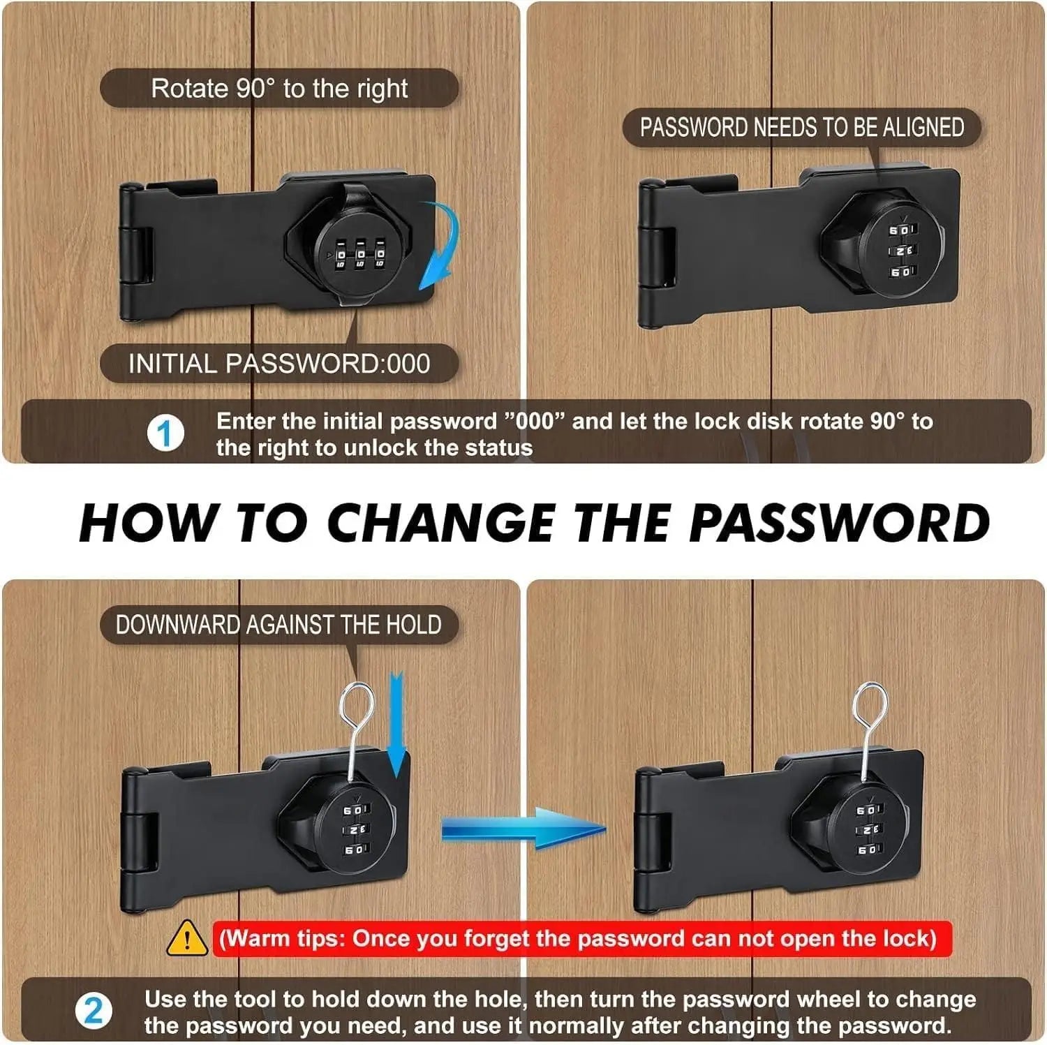 Combination lock