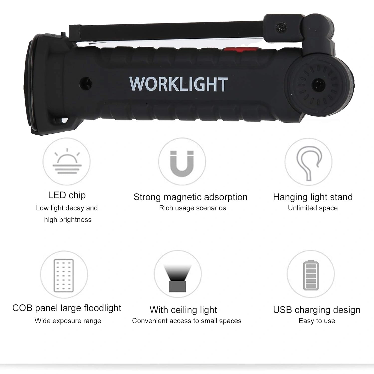 Rechargeable led worklight