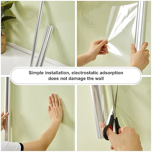 Electrostatic wall protection film (pack of 2)