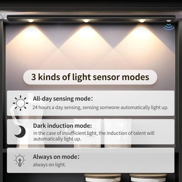 Rechargeable motion sensor light