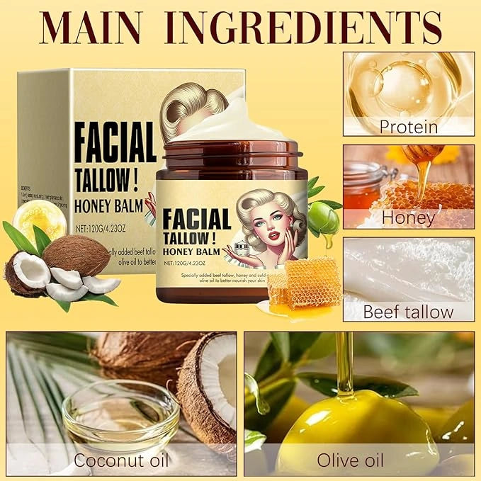 Facial tallow cream – 100g (pack of 2)
