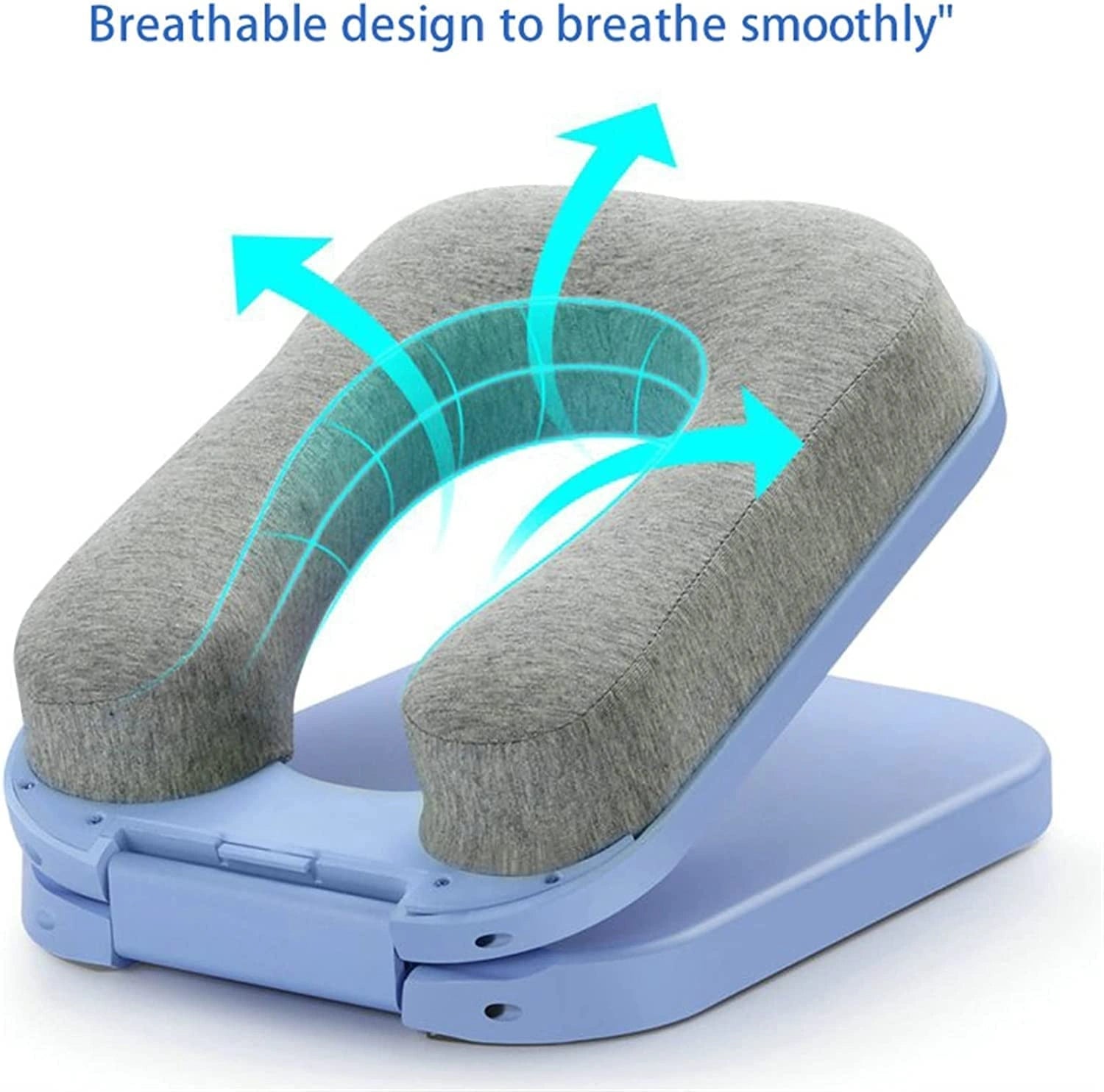 Foldable nap doughnut pillow