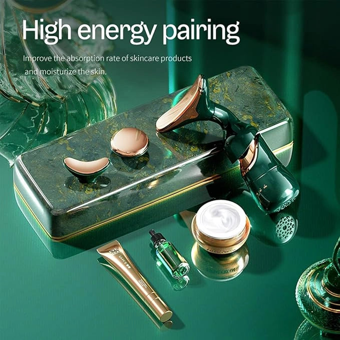 2 in 1 anti-wrinkle facial massager