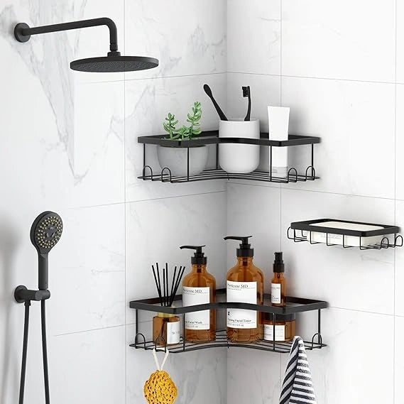 Rustproof corner shelf organizer