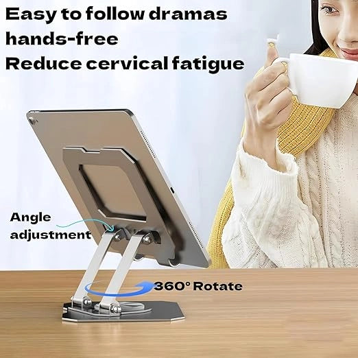 Rotating tablet stand – 360° base