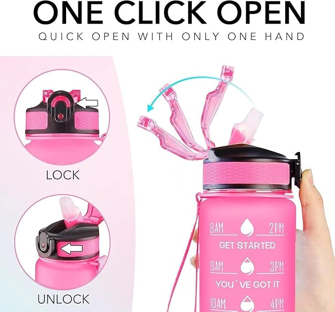 Sport print water bottle – 1000ml