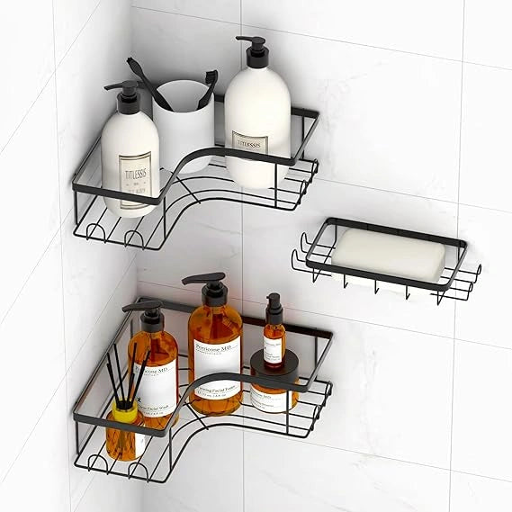 Rustproof corner shelf organizer