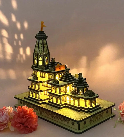 Ayodhya ram mandir wooden temple