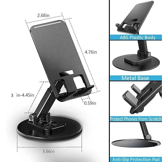 360° rotating mobile phone stand