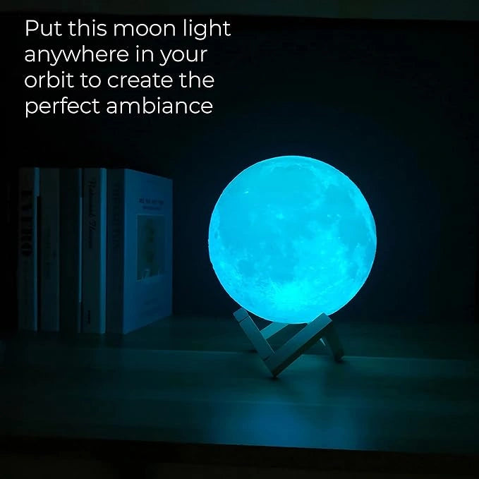 Blue moon night lamp