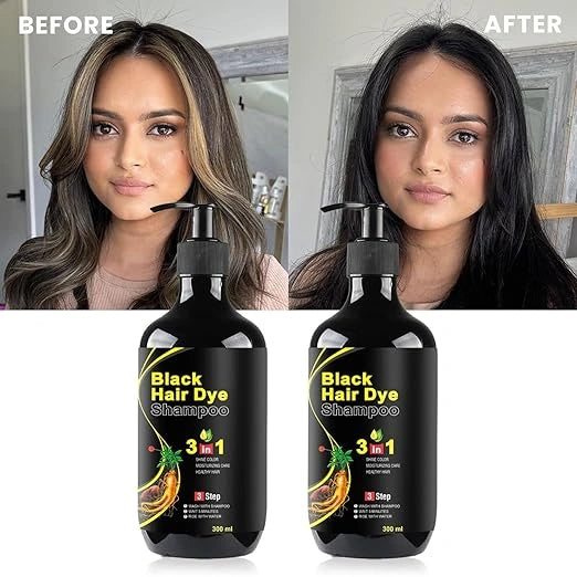 Blosdream 3 in 1 black hair shampoo