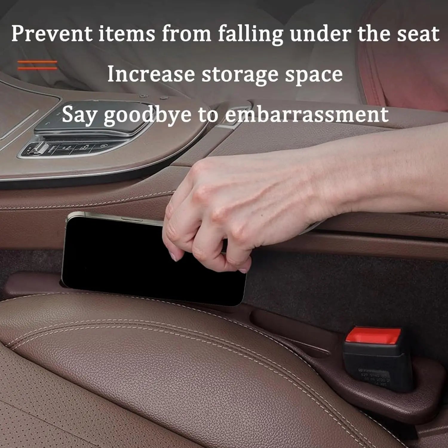 Car seat gap filler