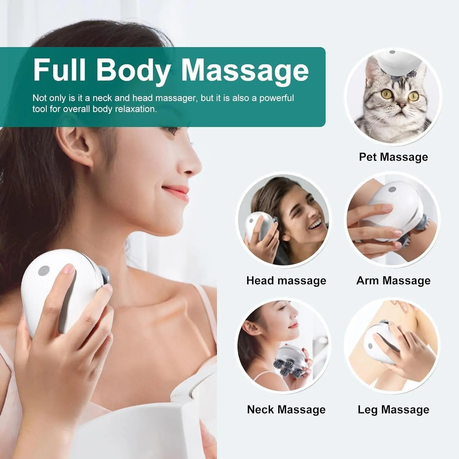 Smart scalp relaxation massager