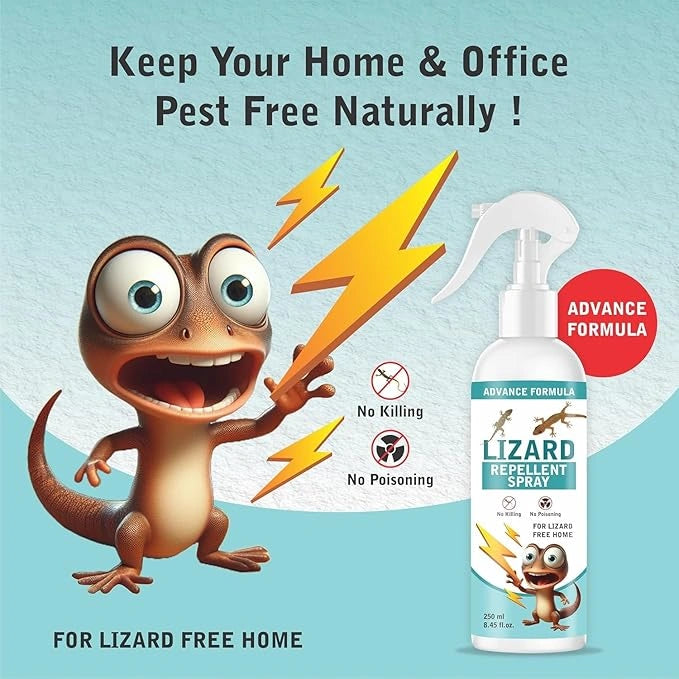 Lizard repellent spray – pack of 2