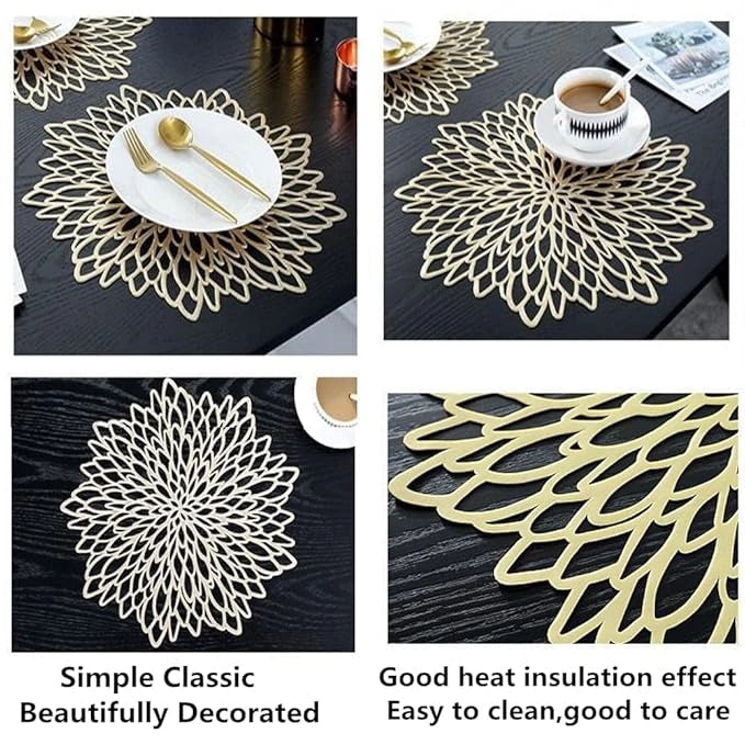 Pvc non-slip table mat – pack of 2