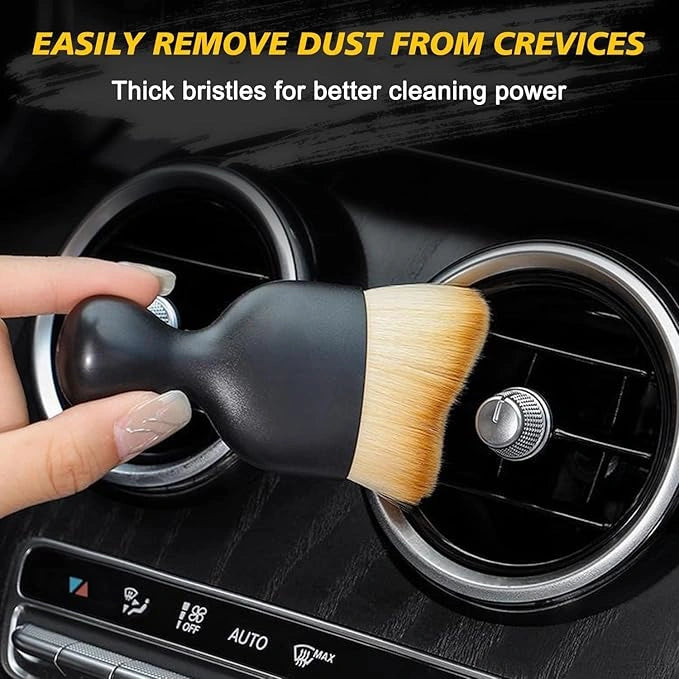 Car interior cleaning dust brush