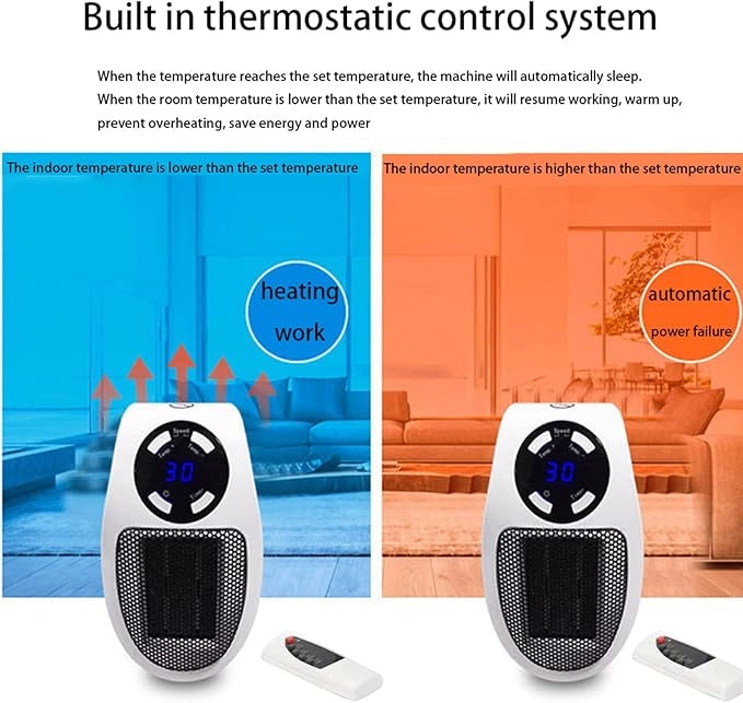 Energy-saving digital space heater