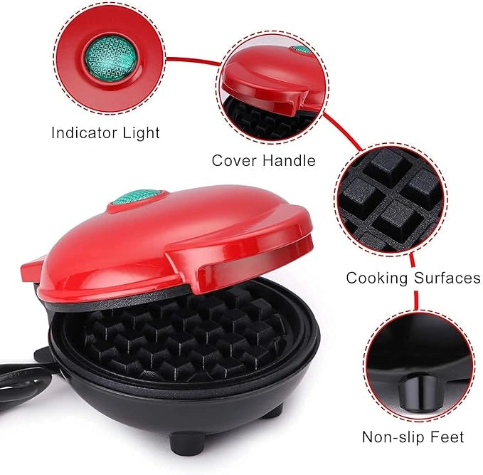 Waffle maker – 350w non-stick