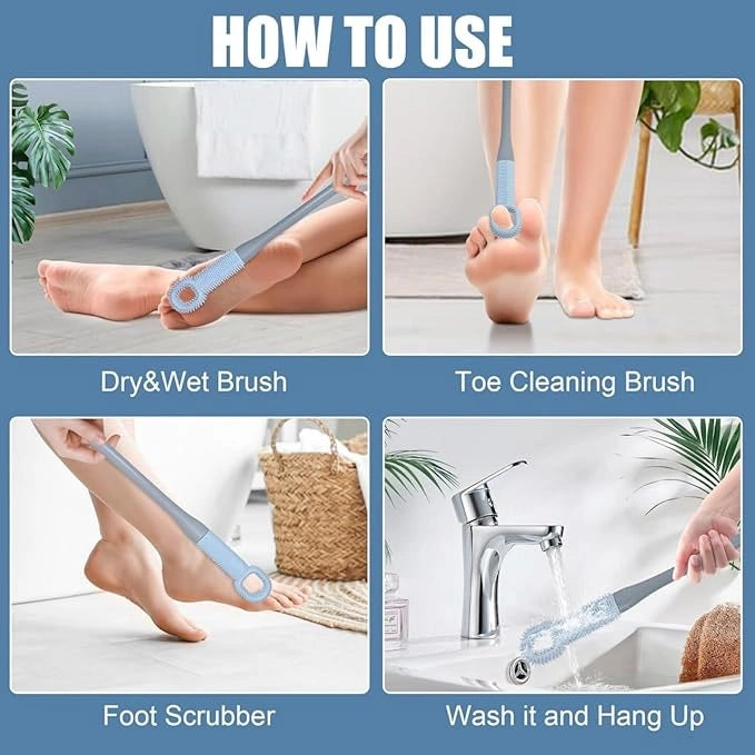 Silicone foot cleaner tool – pack of 1