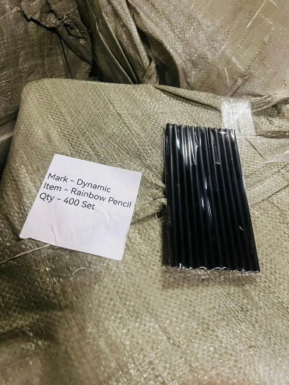 12 pieces rainbow pencils