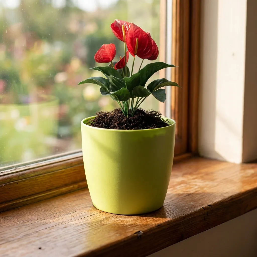 Colorful Round Flower Pots