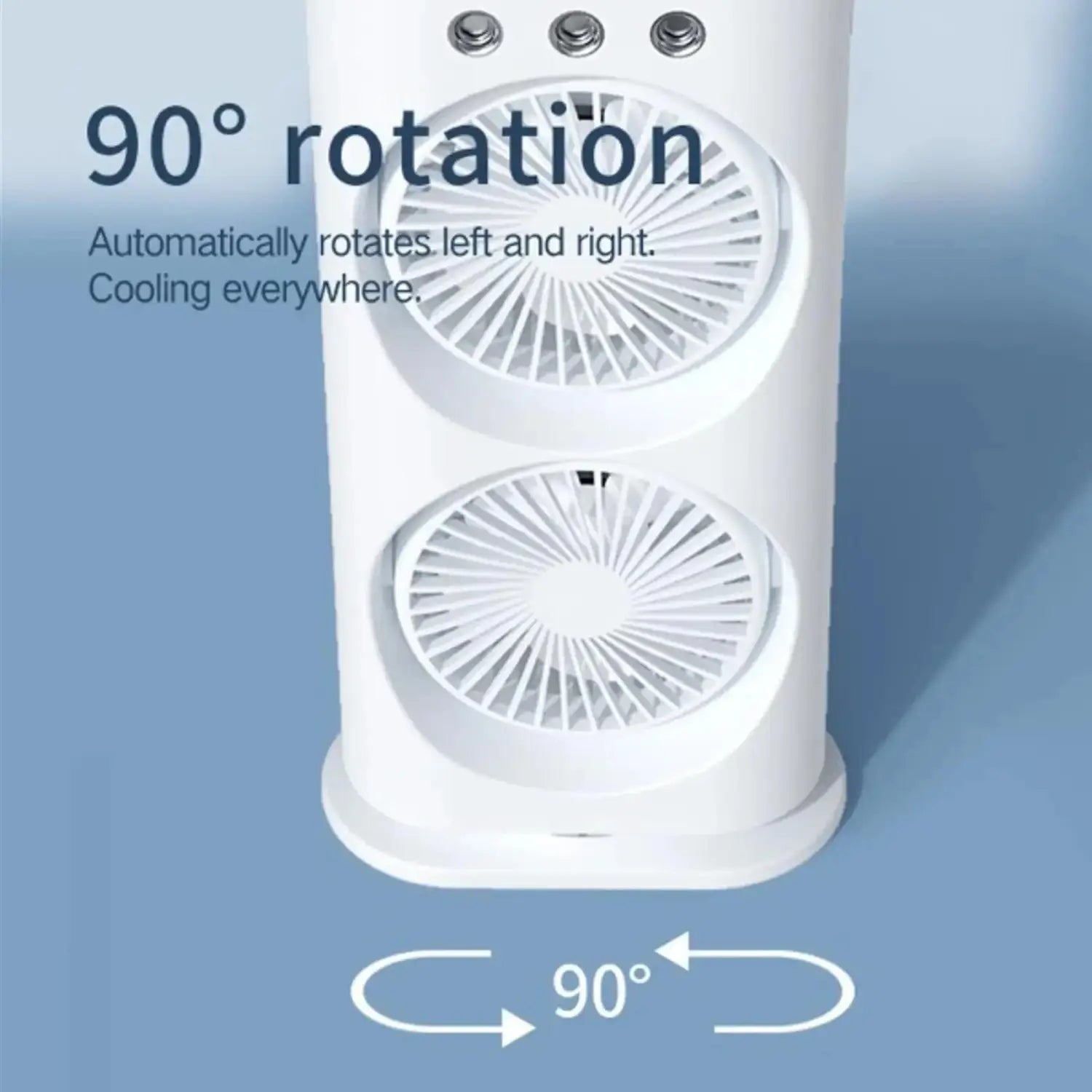 Double-ended spray fan