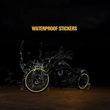 Reflective Tyre & Body Stickers – 18 Stripes