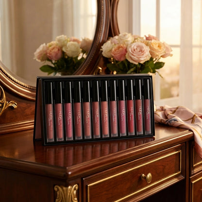 Huda Beauty Matte Lipstick – Pack of 12