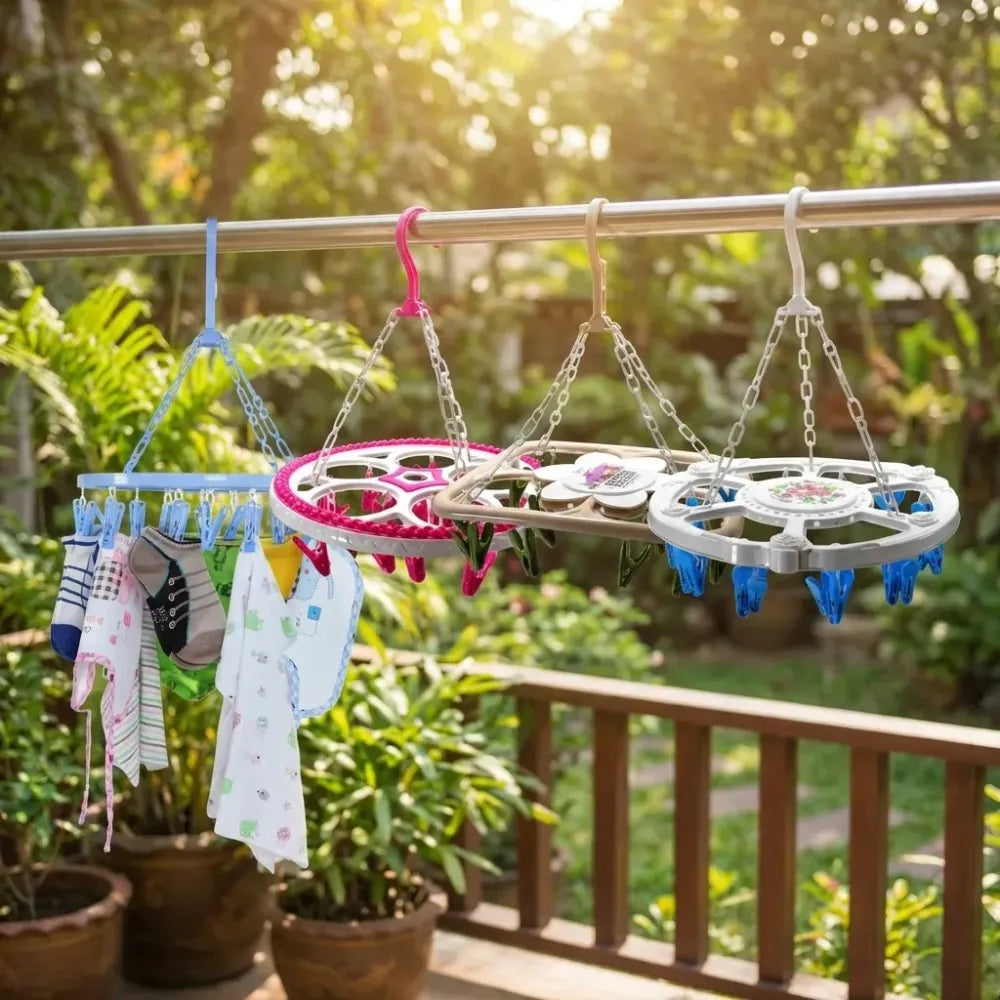 7282 clothes hanging clips for hanger drying cloth - home improvement