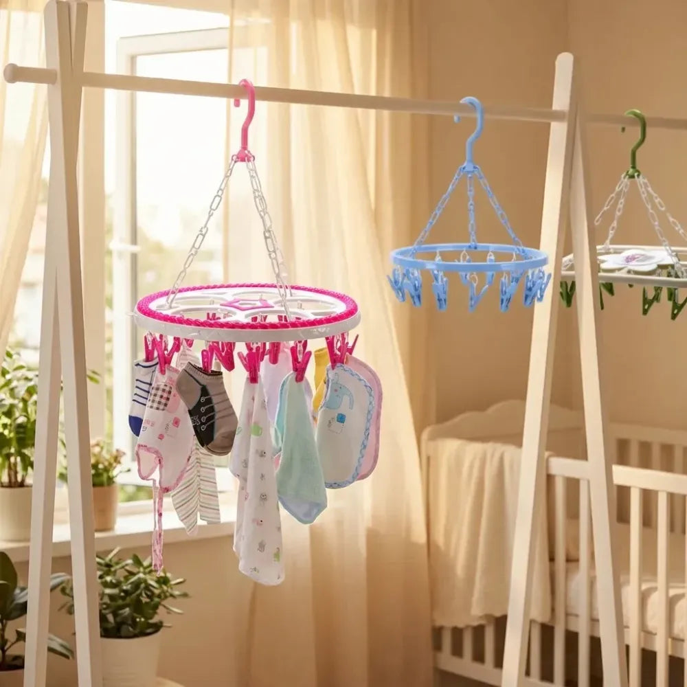 7282 clothes hanging clips for hanger drying cloth - home improvement