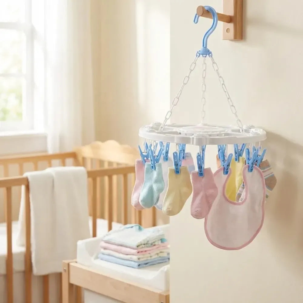 7282 clothes hanging clips for hanger drying cloth - home improvement