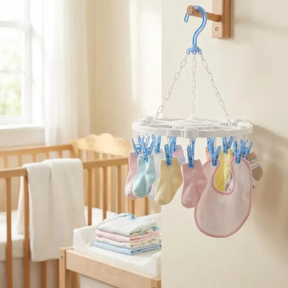 7282 clothes hanging clips for hanger drying cloth - home improvement