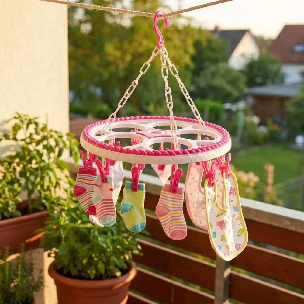 7282 clothes hanging clips for hanger drying cloth - home improvement