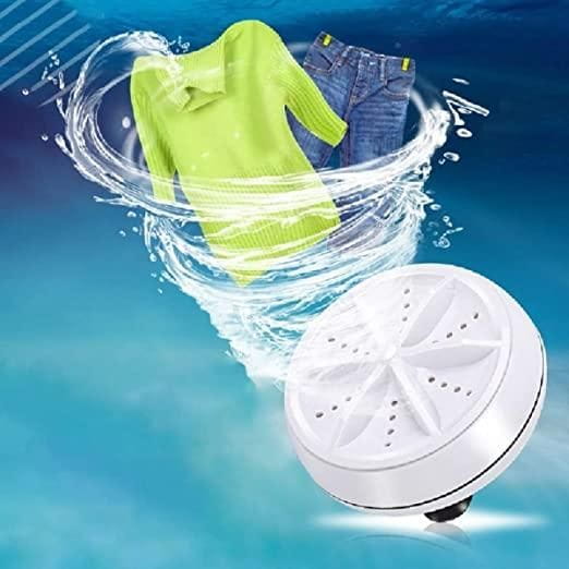 Portable mini washing machine ultrasonic turbine washer