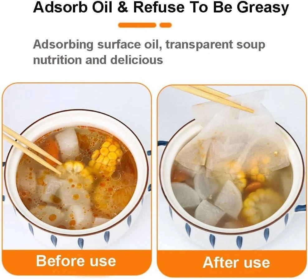 Kitchen oil absorption paper (12 pcs)