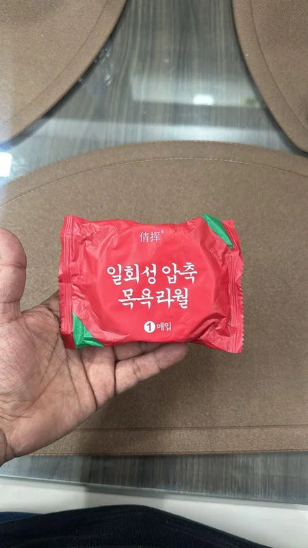 Pocket-sized towel tablets