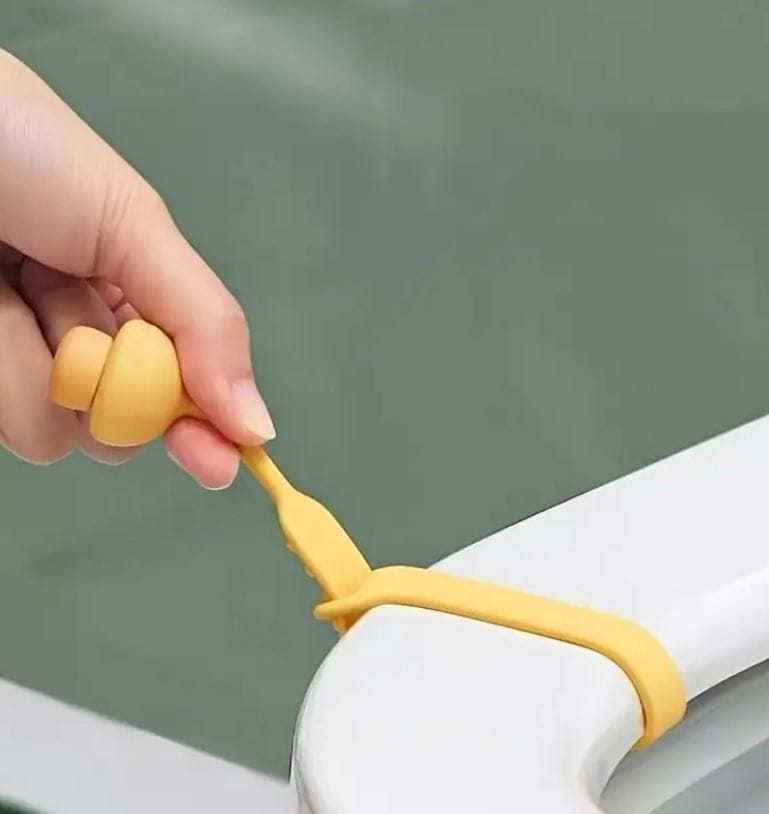 Silicone toilet seat lifter pack of 4