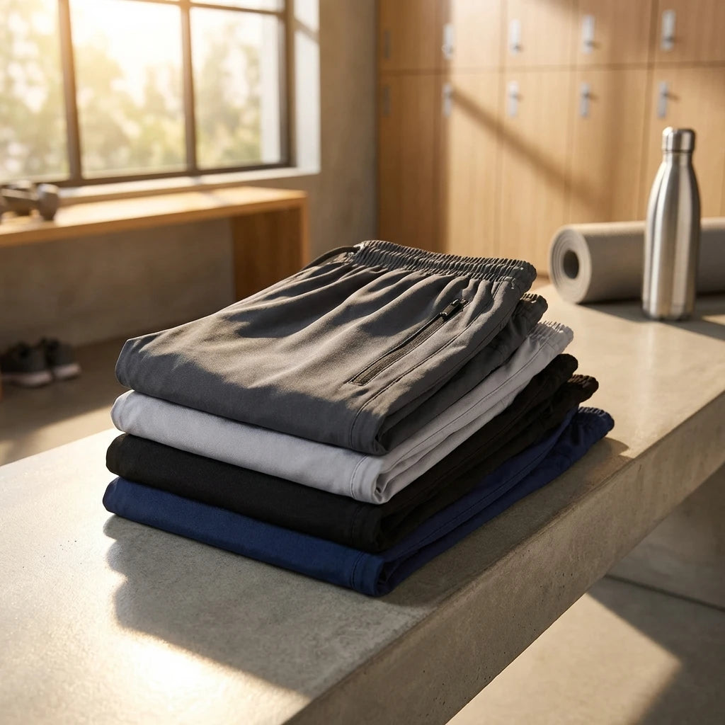 Combo of 3 Men's Stretchable Cotton Shorts