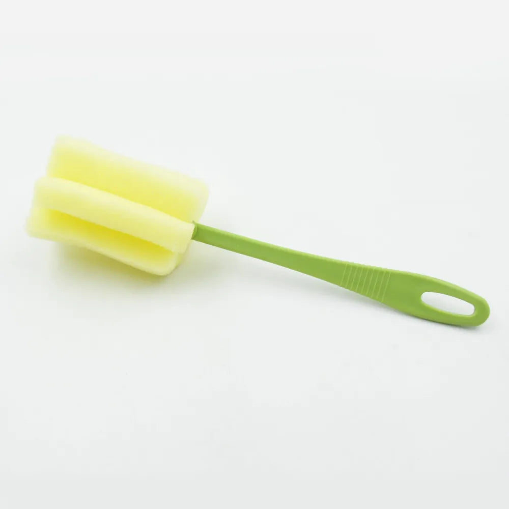 7443 sponge cup washing brush milk bottle cleaning kitchen water tea head household tool (20cm) - home &